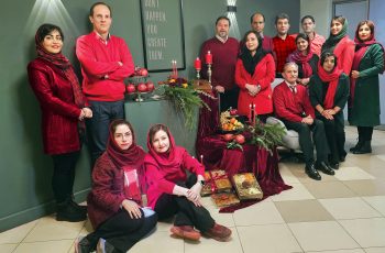 مراسم یلدای 1402 در شرکت ارتین برنای تهران