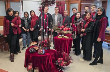 جشن یلدا 1404 در شرکت آرتین برنای تهران